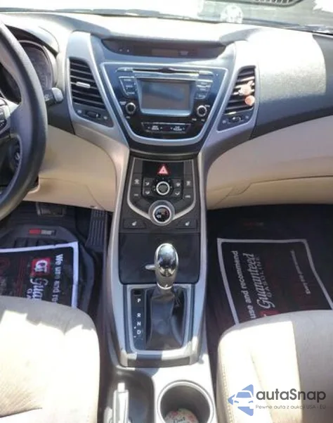 2014 Hyundai Elantra Se from USA, damaged, VIN 5NPDH4AE8EH476177